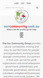 Mobile Screenshot of ourcommunity.org.au